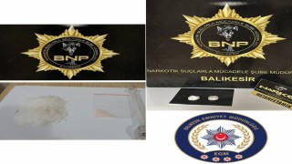 Balıkesirde uyuşturucu operasyonu: 4 gözaltı