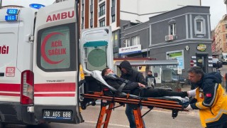Bandırmada trafik kazasında 1 kişi yaralandı