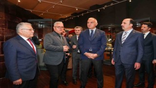 Başkan Büyükkılıç; Millet Kütüphanesinde Anadolu Selçukluları Sergisinin açılışına katıldı