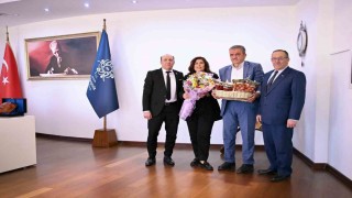 Başkan Çerçioğlu ATB Başkan Yardımcısı Ülgen ve Muhtar Kuruşu ağırladı