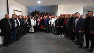 Başkan Çerçioğlu, Nazillili muhtarlarla görüştü