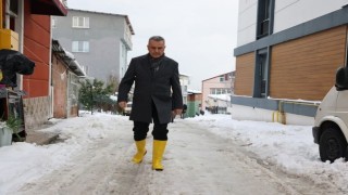 Başkan Kurnaz: Kar mücadelemizi titizlikle yürütüyoruz