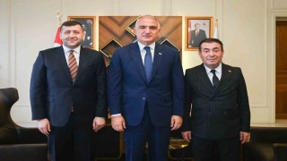 Başkan Metin, Bakan Ersoyu ziyaret etti
