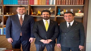 Başkan Metin, kütüphane için görüşmelerini sürdürüyor