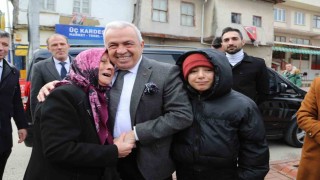 Başkan Şadi Özdemir vatandaşları dinledi