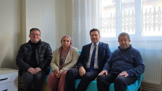 Başkan Tatık, Tavasta ikamet eden depremzede ailelerle buluştu