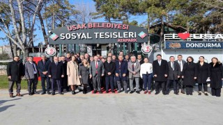 Başkan Yalım banka müdürleriyle bir araya geldi