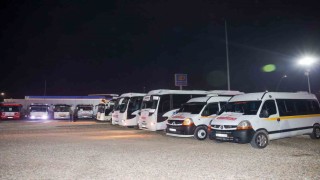Başkan Yalım direksiyona geçti, grevdeki şoförlere dersini verdi