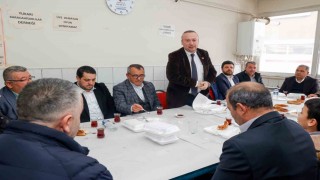 Başkan Yalım esnaflarla bir araya geldi
