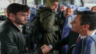 Başkan Zeyrek söz verdi Manisa - İzmir arası 100 TLye indi