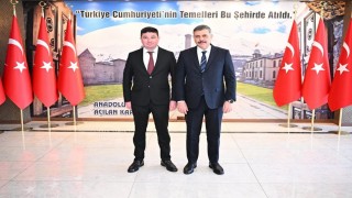 Başkonsolos Aliyevden Vali Çiftçiye ziyaret