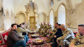 Batmanda jandarma denetleme ekibi, tarihi mekanları gezdi
