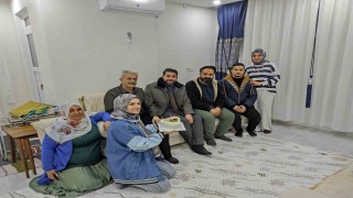 Batmanda şehit babasına sürpriz doğum günü pastası