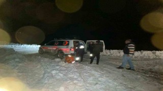 Batmanda yaralanan hamile kadın, kar nedeniyle 6 saat sonra hastaneye ulaştırıldı