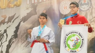 Batuhan Mutlu, Karate Şampiyonasında Azmiyle Örnek Oldu
