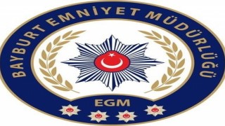 Bayburt polisi 4 yıl 2 ay kesinleşmiş cezası olan şüpheliyi yakaladı
