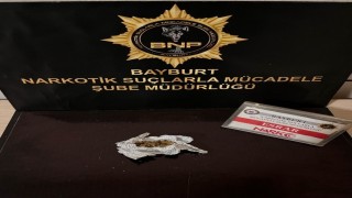 Bayburtta 3 şüpheli şahsa uyuşturucu madde kullanmak suçundan işlem yapıldı