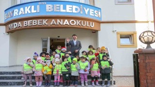 Bayraklı Belediyesinden miniklere deprem bilinci eğitimi