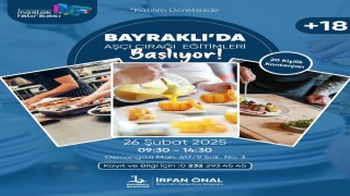 Bayraklıda ücretsiz ‘aşçı çırağı eğitimi