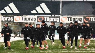 Beşiktaş, Trabzonspor maçı hazırlıklarını sürdürdü