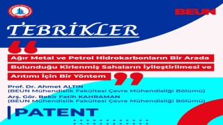BEUN Çevre Mühendisliği Bölümünden önemli