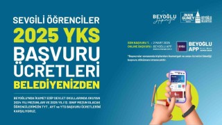 Beyoğlu Belediyesinden öğrencilere YKS desteği