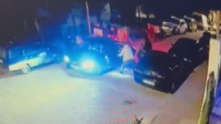Bilecikte 1 kişinin öldüğü, 1 kişinin de yaralandığı çatışma anı güvenlik kamerasına yansıdı