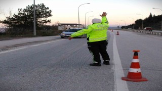 Bilecikte 101 araç trafikten men edildi