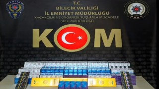 Bilecikte 710 paket kaçak sigara ele geçirildi
