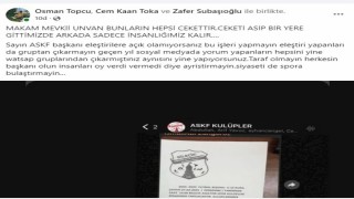 Bilecikte ASKFya kulüpler tepki gösteriyor