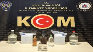 Bilecikte kaçak içki üreten şahsın evine operasyon düzenlendi