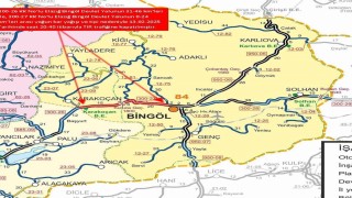 Bingöl-Elazığ yolu ulaşıma kapatıldı