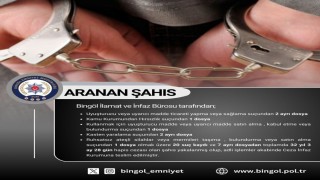 Bingölde 32 yıl kesinleşmiş hapis cezası bulunan şahıs yakalandı