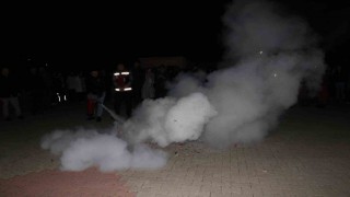 Bingölde pansiyonlu okullarda yangın tatbikatı
