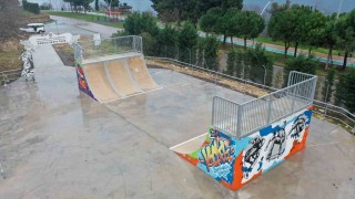 Bir skate park da Darıcaya
