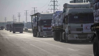 BM: Ateşkesin başlamasından bu yana Gazzeye 10 binden fazla yardım tırı girdi