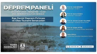 Bodrum Belediyesinden deprem paneli