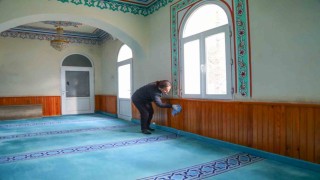 Bodrum Belediyesinden Ramazan öncesi cami temizliği