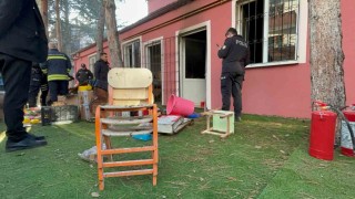 Boluda anaokulunda korkutan yangın