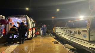 Bozcaadada rahatsızlanan vatandaş Sahil Güvenlik ekiplerince tahliye edildi