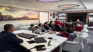 Buharkentli minikler belediyeyi yakından tanıdı