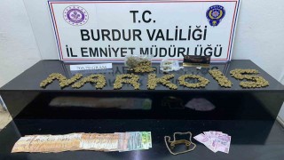 Burdurda araçta uyuşturucuyla yakalanan şahıs tutuklandı