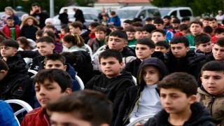 Bursada güreş salonu temel atma töreni gerçekleştirildi