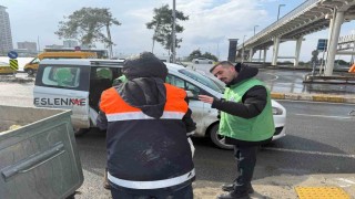 Büyükçekmecede sokakta yaşayan adama belediye ekipleri sahip çıktı