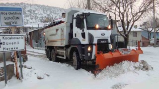 Büyükşehir karla mücadeleye hazır