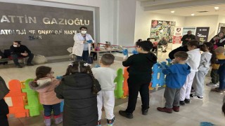 Büyükşehirden tedavi gören çocuklara moral