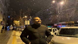 Çankırıda kar yağışı etkili oluyor