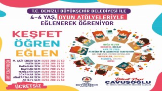 Çocuklara özel atölyeler eğitime başlıyor