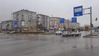 Çorumda kar yağışı etkili oldu