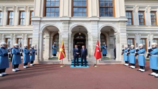 Cumhurbaşkanı Erdoğan, Kuzey Makedonya Başbakanı Mickoskiyi kabul etti